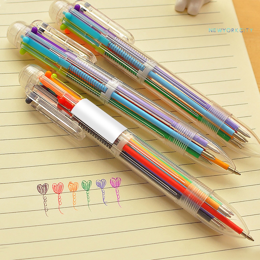 Bút Bi 6 Trong 1 Ngòi 0.5mm