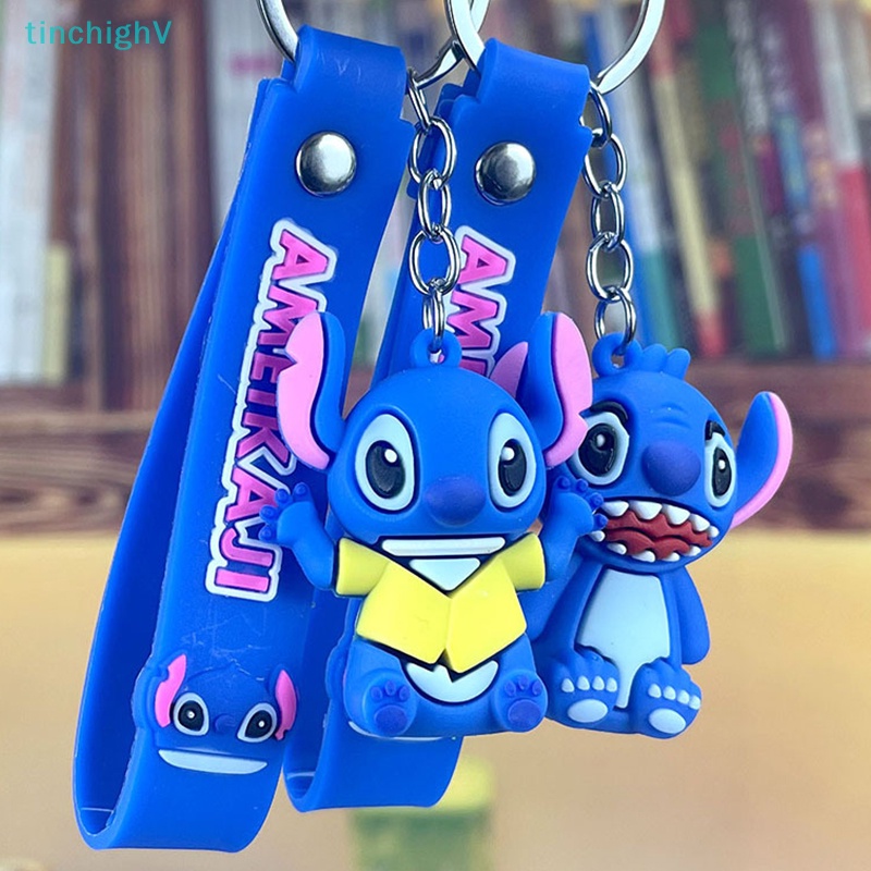 [TinchighV] Móc Khóa Hình Búp Bê Hoạt Hình Stitch Đáng Yêu