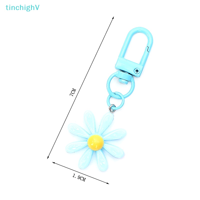 [TinchighV] Móc Khóa Trang Trí Ba Lô / Ví / Móc Khóa Hình Hoa Cúc Phong Cách Hàn Quốc Dễ Thương Dành Cho Bạn Gái [Mới