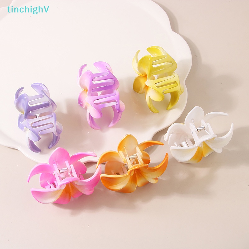 1 Kẹp Tóc Hoa / Quả Trứng Phong Cách Bohemia Thời Trang Đi Biển Cho Nữ