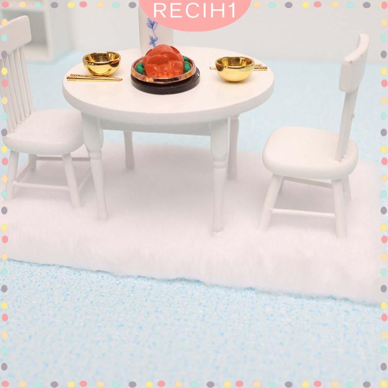 Thảm Lông Mini Lót Sàn Trang Trí Nhà Búp Bê Tỉ Lệ 1: 12