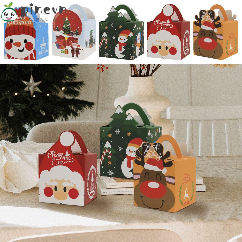 PINEVN Set 5 Túi Đựng Kẹo Giáng Sinh Dễ Thương