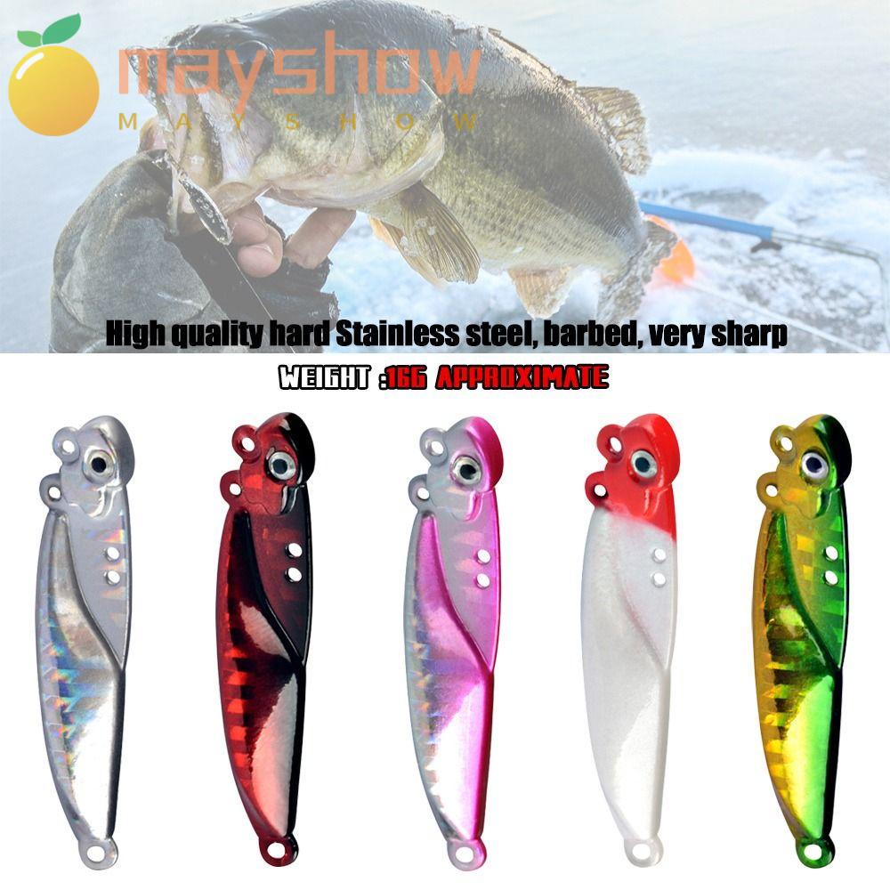 MAYSHOW Mồi Giả Câu Cá 3D Bằng Kim Loại