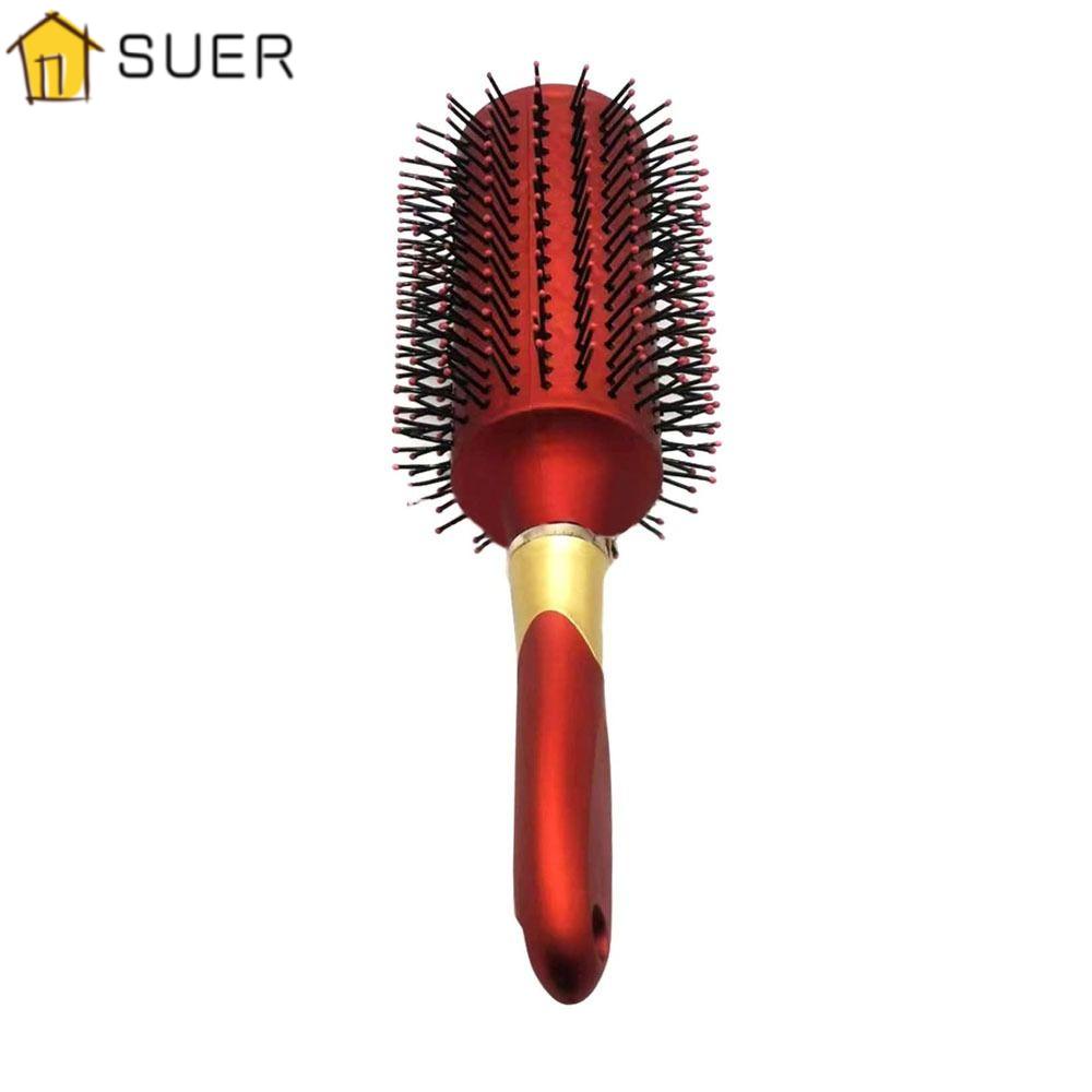 SUENIN Trống Giả Bằng Nhựa Màu Đỏ Kèm Lược Dùng Để Trang Trí