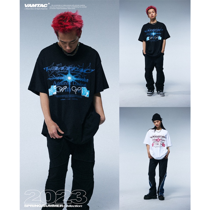 Áo Thun Tay Ngắn VAM-TAC88-2023 Thời Trang Xuân Hè Chất Lượng Cao