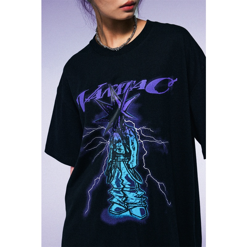 Áo Thun Tay Ngắn VAM-Ac88-2023 Thời Trang Xuân Hè Chất Lượng Cao