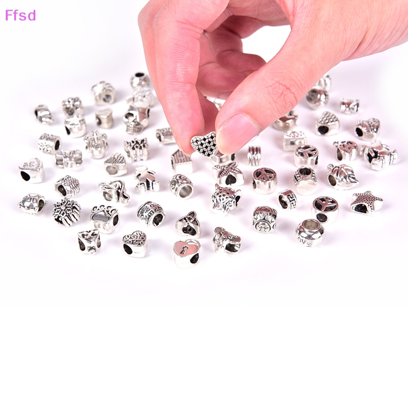 {Ffsd} Set 60 Hạt Xỏ Bali Ch Làm Trang Sức Thủ Công Phong Cách Cổ Điển Bán Chạy