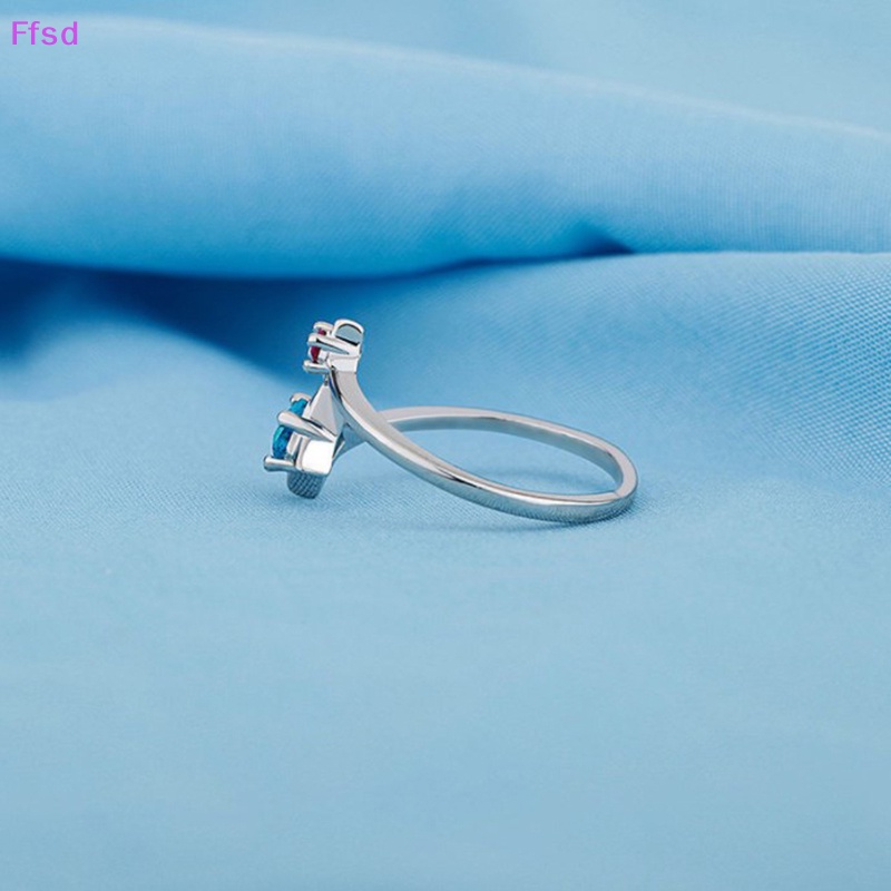 {Ffsd} Nhẫn Hợp Kim Dạng Mở Hình Anime Your Name Kimi no na wa Miyamizu Mitsuha Có Thể Điều Chỉnh Làm Quà Tặng Trang Sức cosplay * Bán Chạy