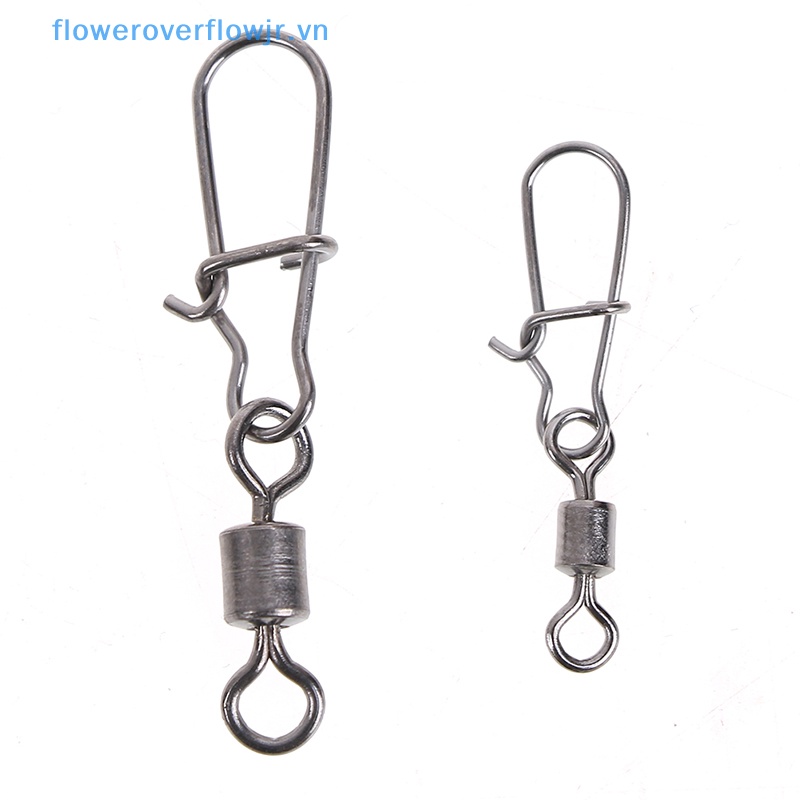 Set 200 Phụ Kiện Nối Mồi Câu Cá Bằng Thép Không Gỉ Tiện Dụng