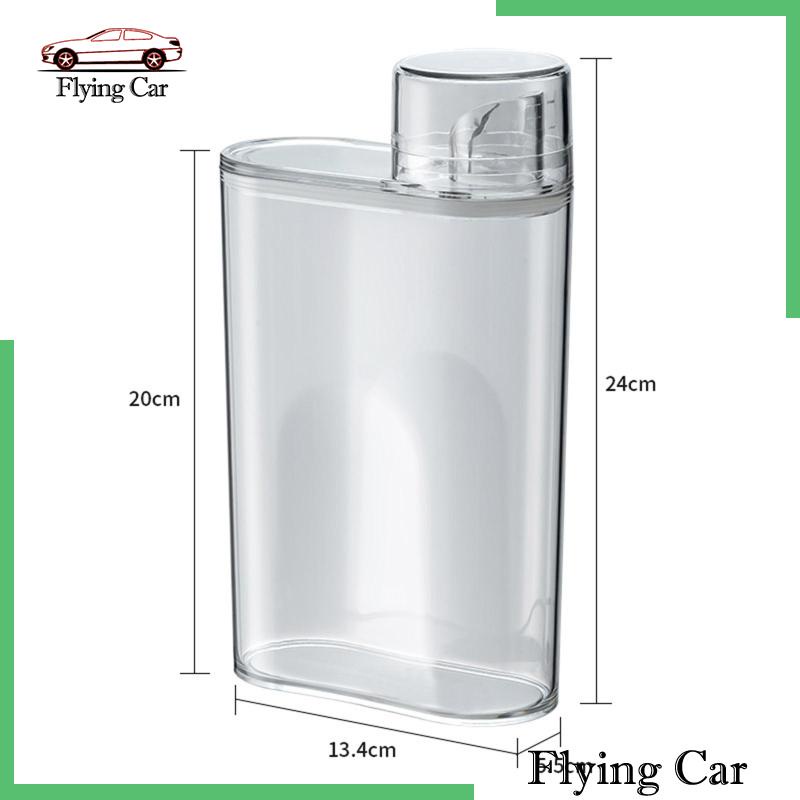 Bình Đựng Sữa Tắm Trong Suốt Dung Tích 1300ml Tiện Dụng