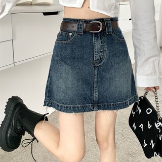 Chân váy chân váy jean chân váy bò váy nữ chân váy chữ a set váy 2023 new style jl0786