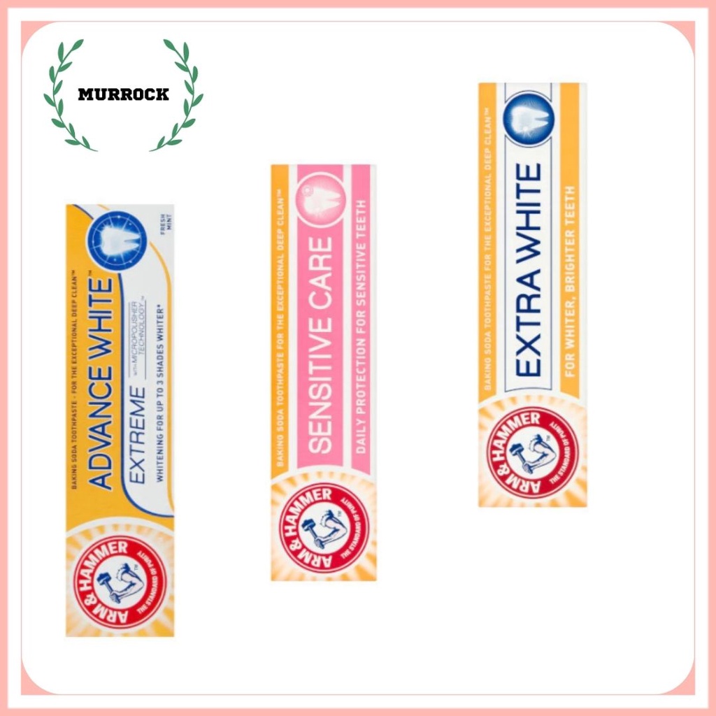 Kem Đánh Răng Arm & Hammer Advance White Sensitive Extra White