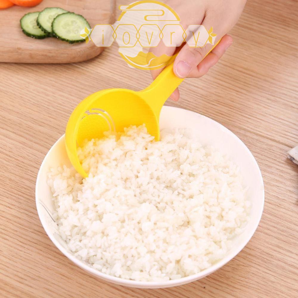 IVORY Muỗng Ăn Sushi Bằng Nhựa Hình Tròn Chống Dính Tiện Dụng Cho Bé