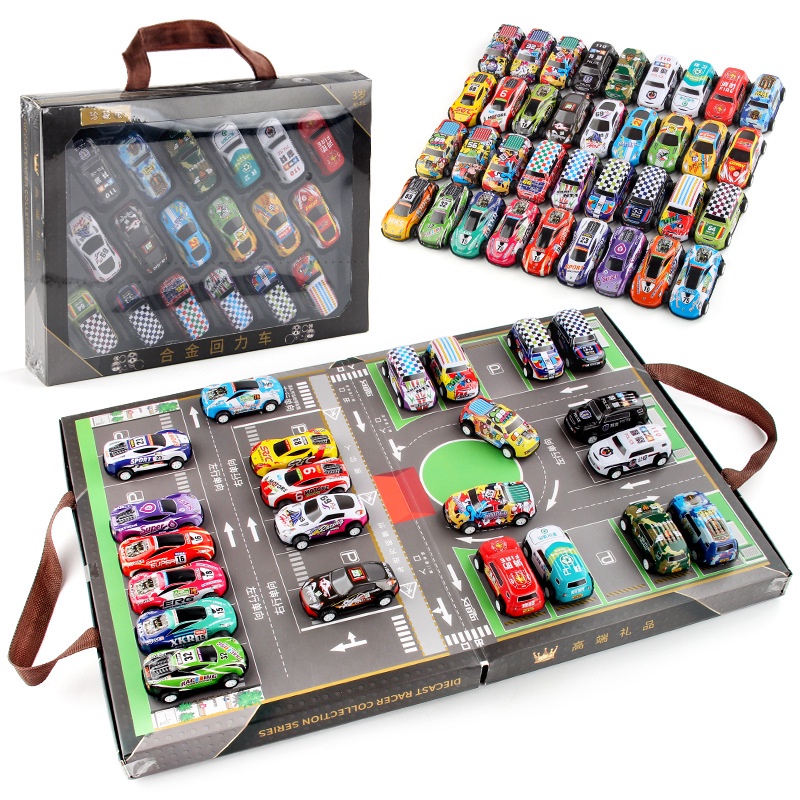 Bộ 36 Mô Hình Xe Đua Bằng Hợp Kim Tỉ Lệ 1: 72