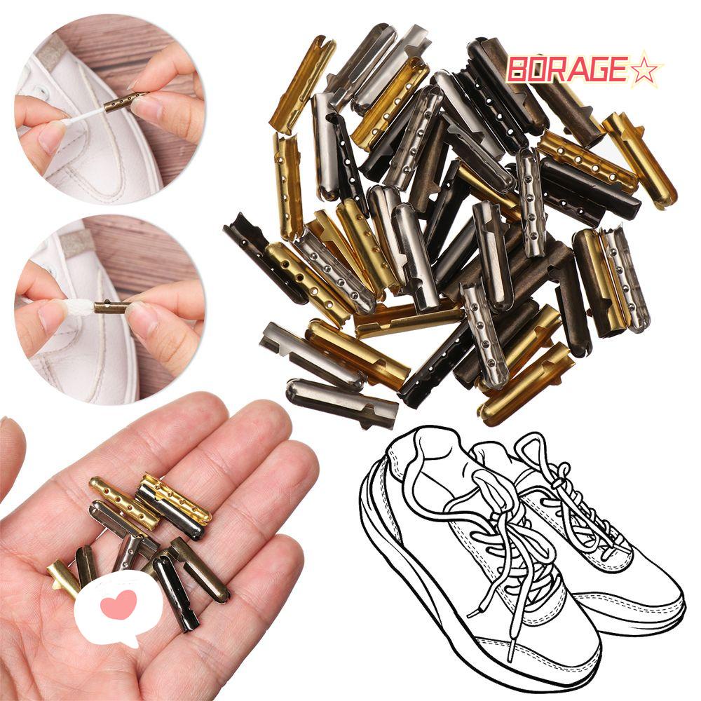 BORAG 50 Đầu Kim Loại Xỏ Dây Giày