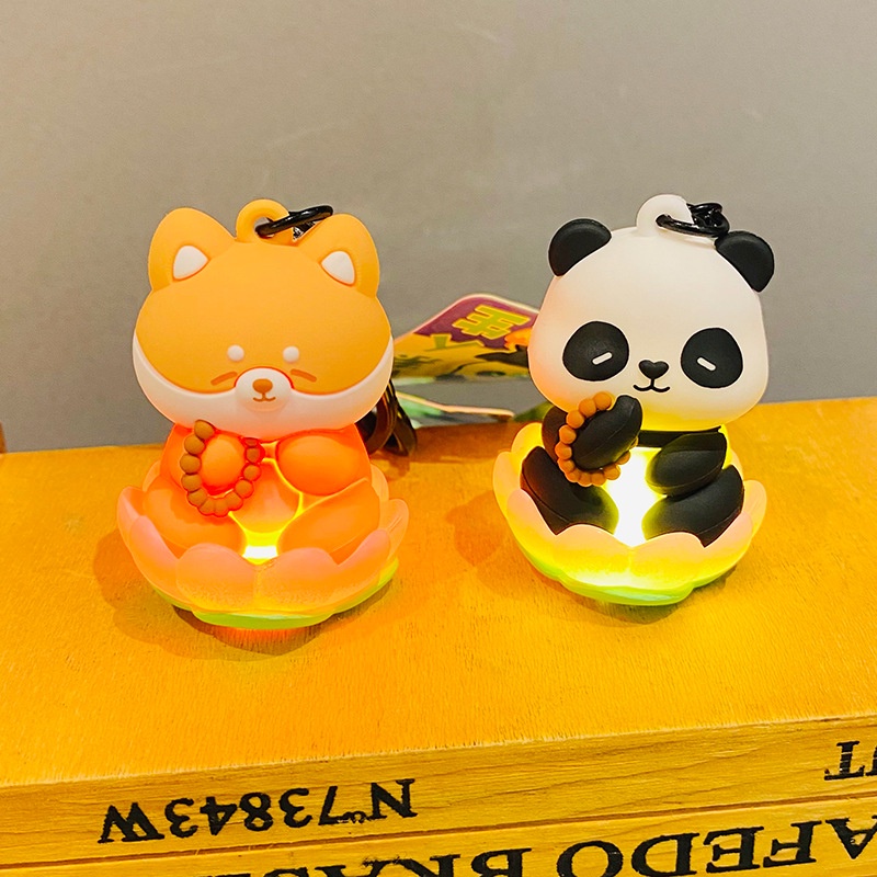 Móc Khóa Hình Gấu Trúc Hoạt Hình Dễ Thương