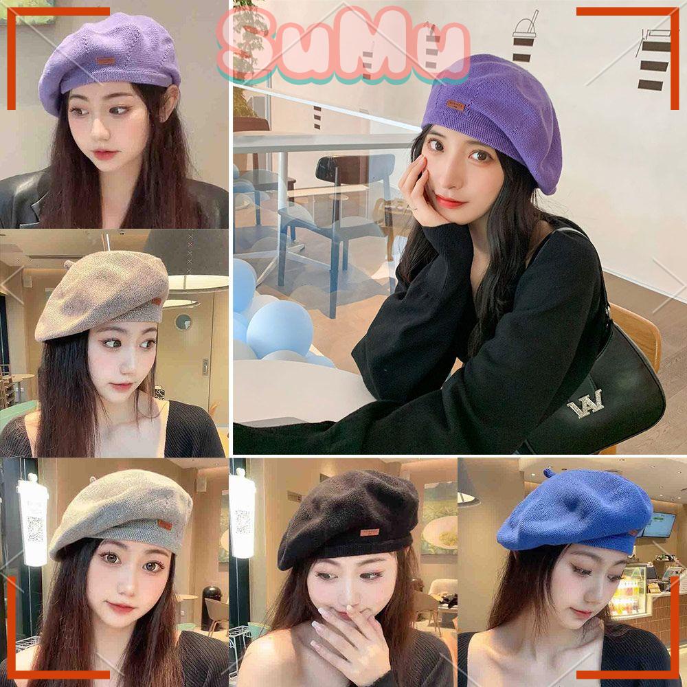 SUMU Nón Beret Ấm Áp Thời Trang Cho Nữ 2022 Có 5 Màu