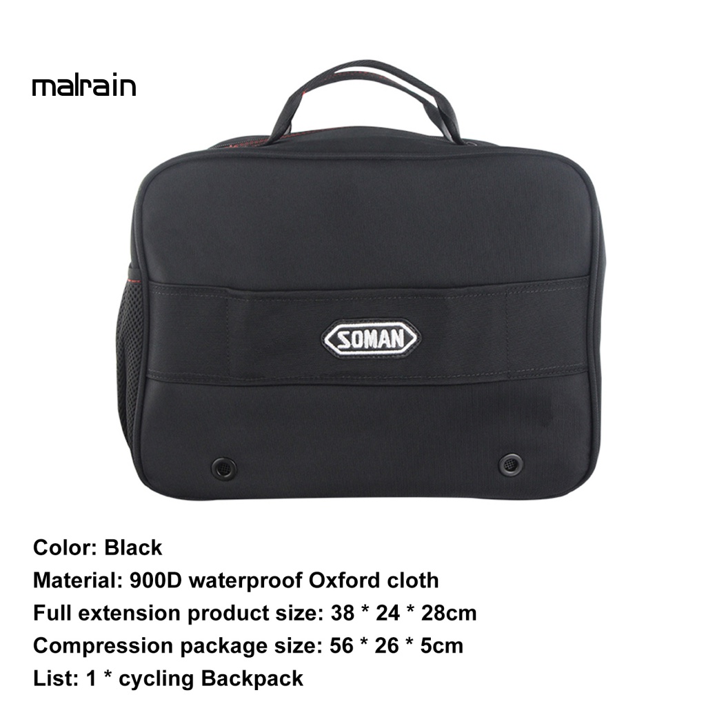 Túi Đựng Mũ Bảo Hiểm Xe Máy TKB-01 Bằng Vải Oxford Chống Mòn Có Khóa Kéo Tiện Dụng