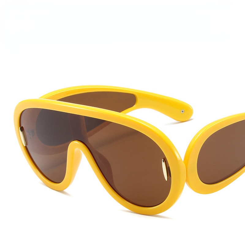 Kính Mát Gọng Vuông Kim Loại Thời Trang Cho Nam Nữ