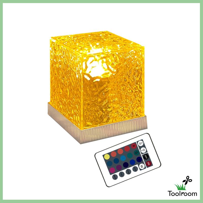 Đèn Ngủ Để Bàn Bằng Acrylic Thay Đổi Màu Sắc Độc Đáo