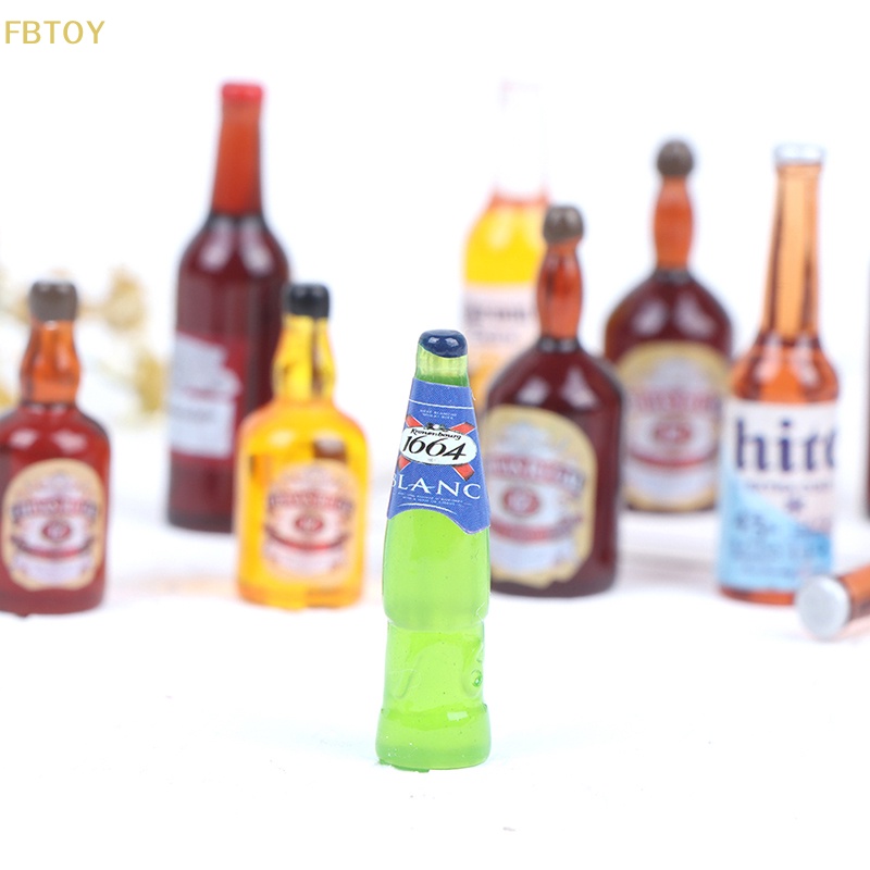 Set 10 Ly Rượu Mini Tỉ Lệ 1: 12 Cho Nhà Búp Bê