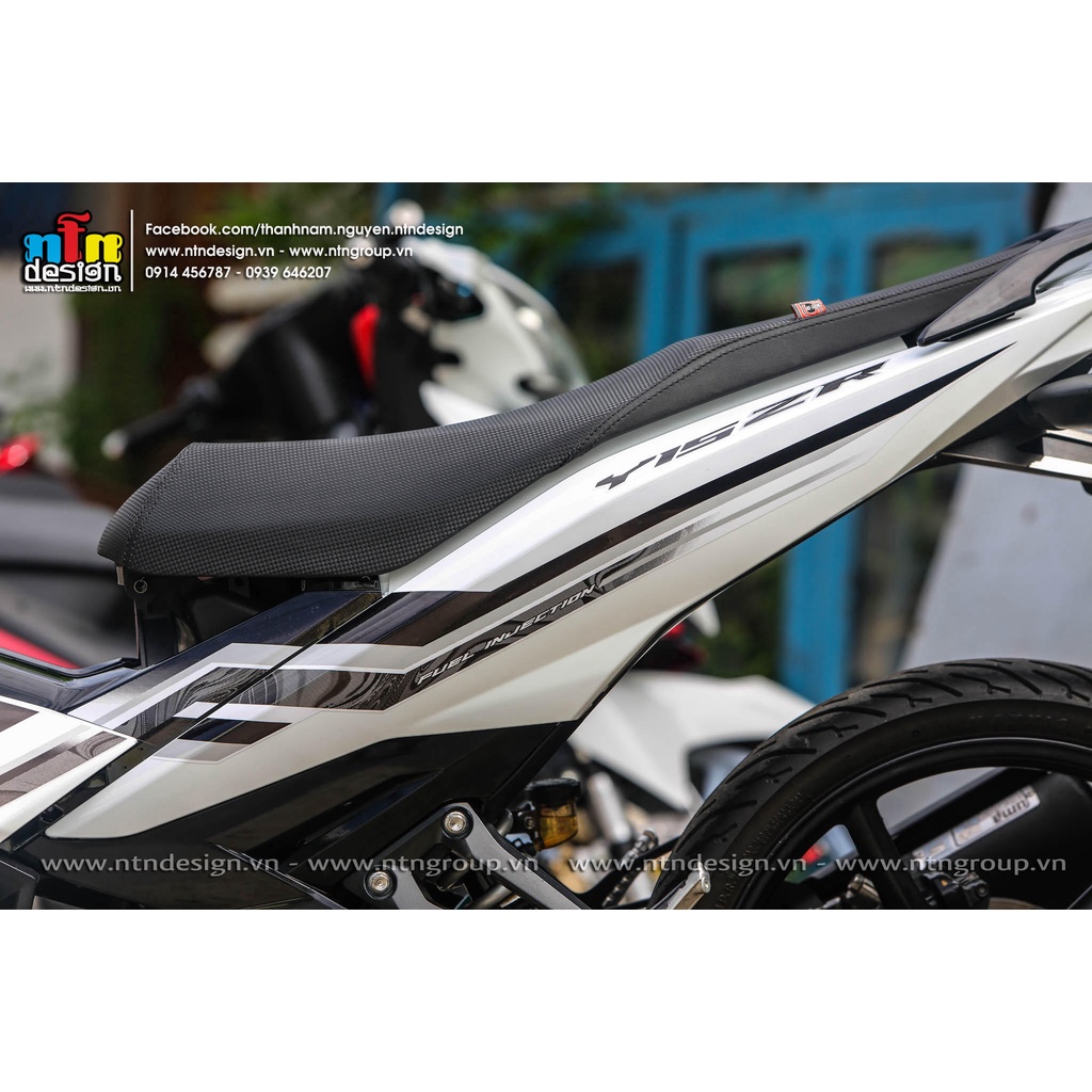 Tem rời Exciter 2021 - Mẫu Y15ZR xám đen - Chuẩn From cực đẹp