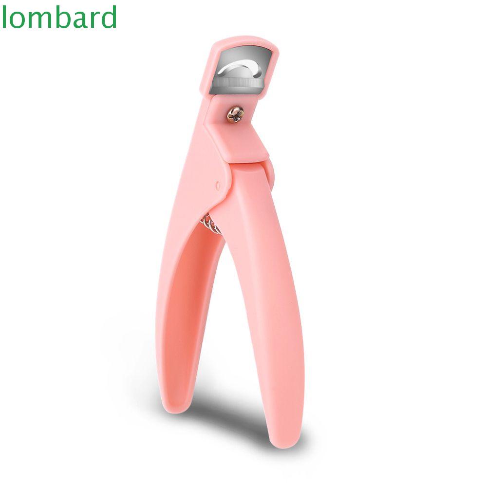 LOMBARD 1 Dụng Cụ Cắt Móng Tay Giả 3 Màu Sắc Bằng Acrylic