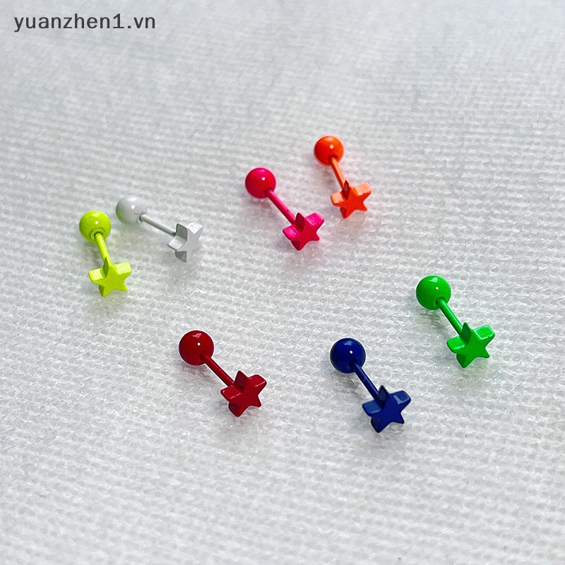 1 Khuyên Tai Ngôi Sao Dạ Quang Thời Trang Nữ Tính