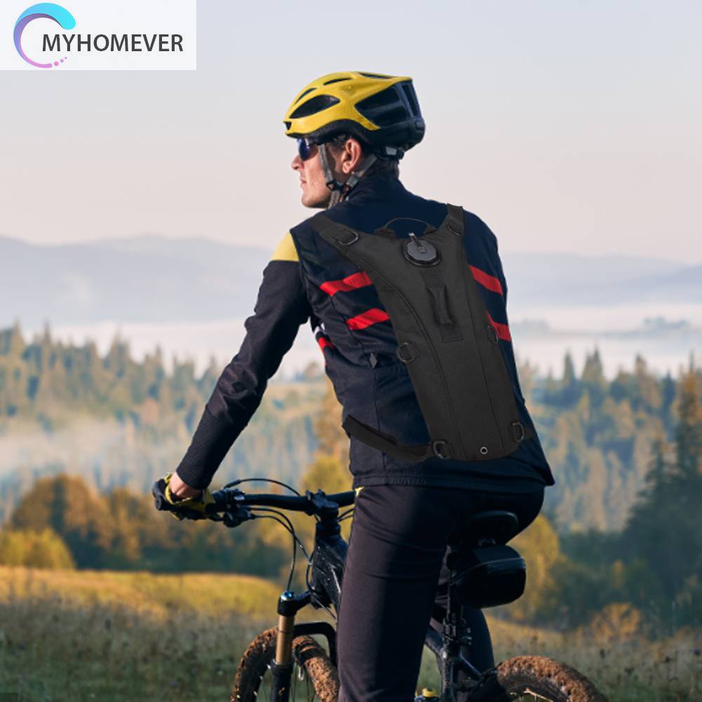 Bình Đựng Nước 3L Bằng Nylon Thoáng Khí Gọn Nhẹ Cho Xe Đạp Leo Núi