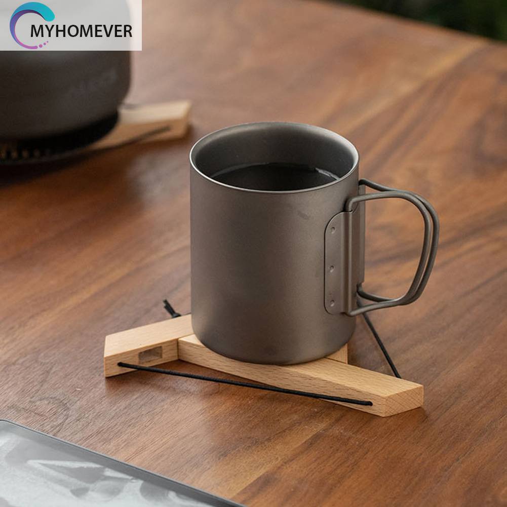 Tấm Lót Cốc Trà Cà Phê Hình Tam Giác Cách Nhiệt Tùy Chỉnh Tiện Dụng