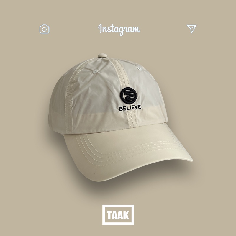 Mũ Lưỡi Trai Chống Nắng Siêu Nhẹ In Chữ Phong Cách Hàn Quốc Thời Trang Mùa Hè Cho Nam Và Nữ