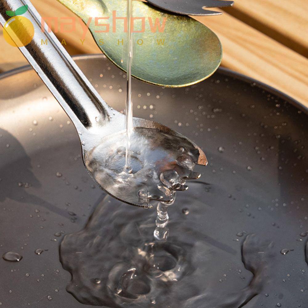 MAYSHOW Nĩa Bằng Titan Thân Thiện Với Môi Trường EDC Cắm Trại Mới