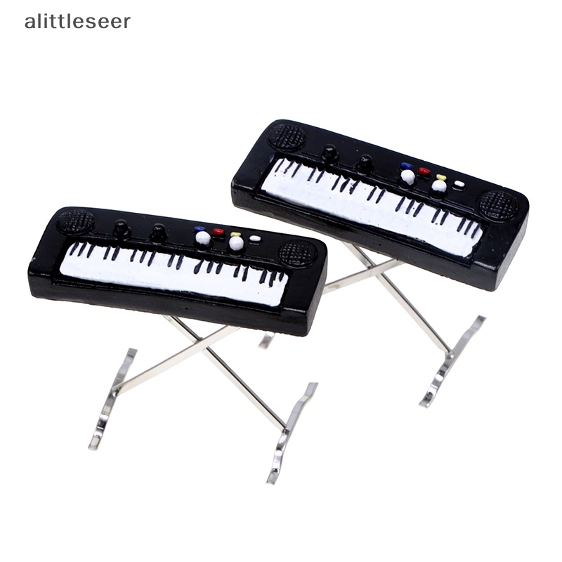 Đồ Chơi Đàn Piano Điện Tử Tỷ Lệ 1: 12 Cho Nhà Búp Bê