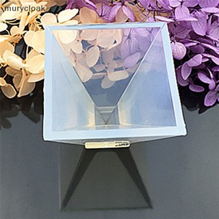 Khuôn silicon hình kim tự tháp làm trang sức diy