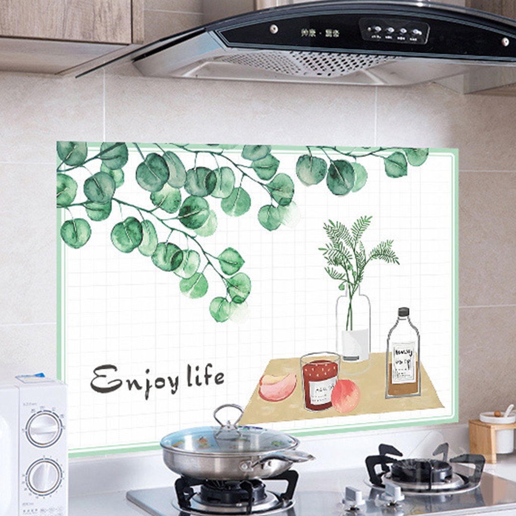 Miếng Dán Tường Chống Nước Chịu Nhiệt Độ Cao Họa Tiết Sáng Tạo Trang Trí Nhà Cửa