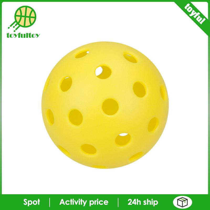 Bộ 7 Quả Bóng Pickleball 40 Lỗ Cho Trò Chơi Giải Trí Trong Nhà / Ngoài Trời