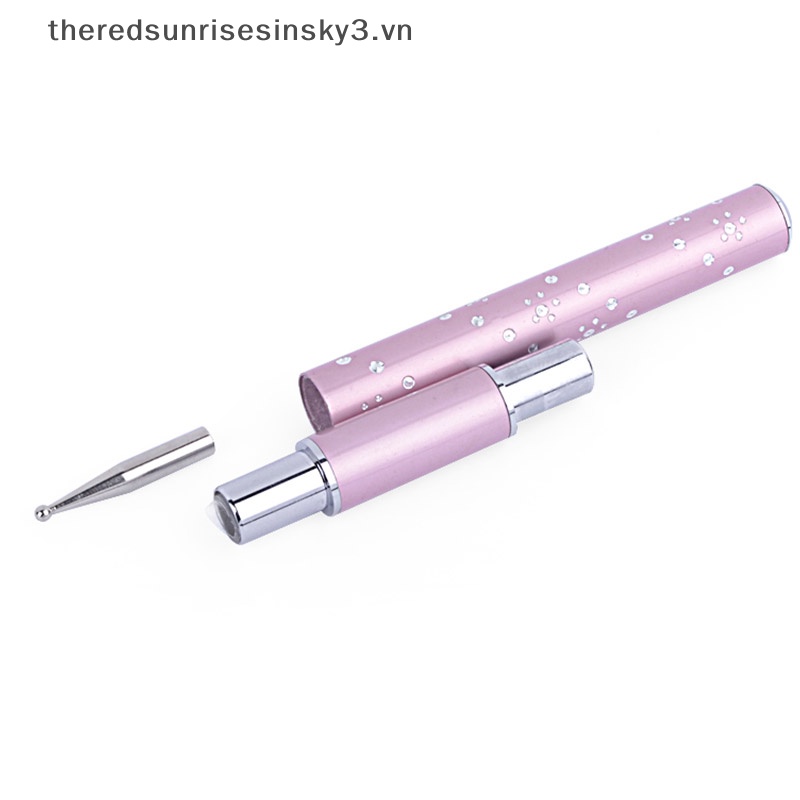 Bút Trang Trí Móng Tay Nghệ Thuật Bằng Thép Không Gỉ 6 Đầu Thời Trang