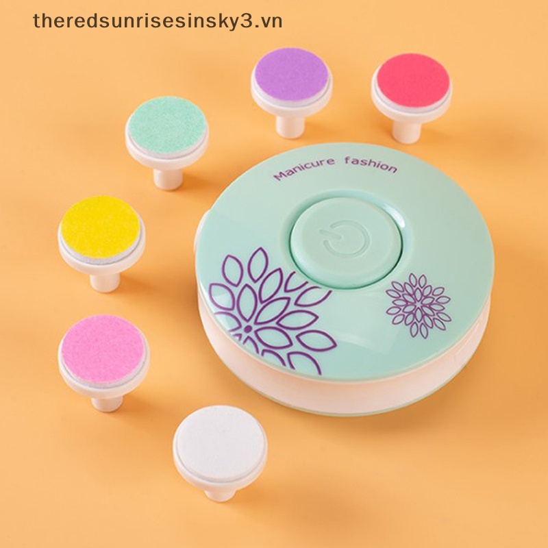 Bộ 6 Đầu Mài Móng Tay Điện Tử Thời Trang