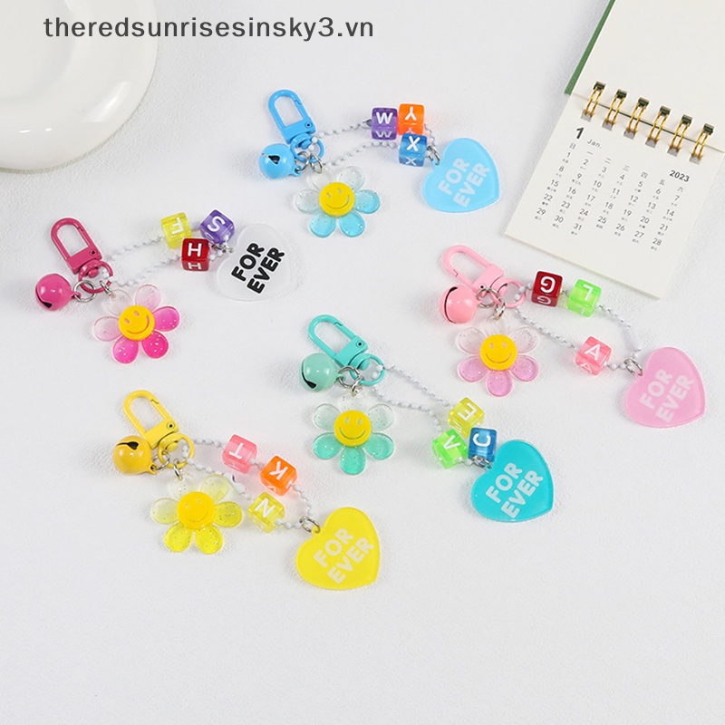 1 Móc Khóa Hình Hoa Hướng Dương Dễ Thương Dành Cho Nữ