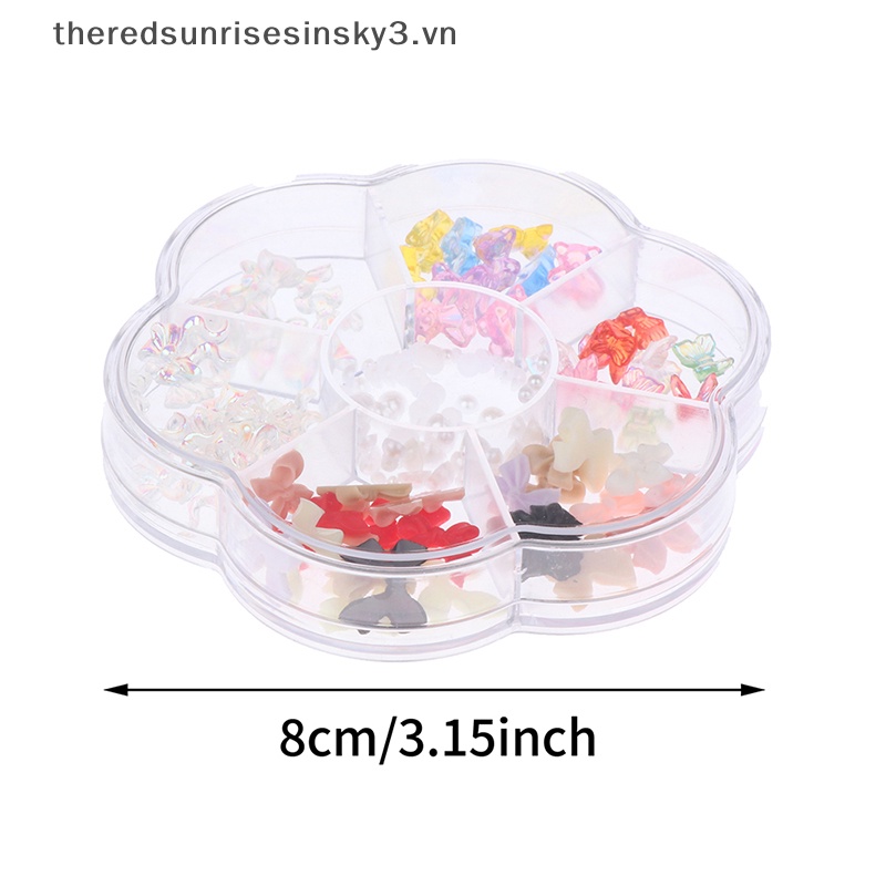 Hộp Hạt Ngọc Trai / Kim Cương Giả 3D Thời Trang Chuyên Dụng Trang Trí Móng Tay DIY