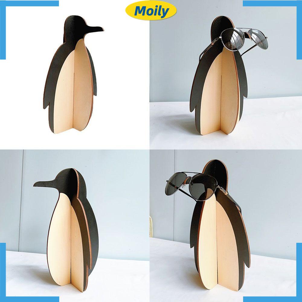 MOILYVN Giá Trưng Bày Mắt Kính Hình Chim Cánh Cụt