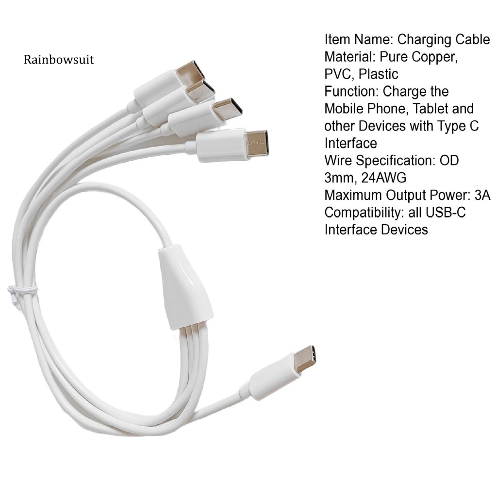 Dây Cáp Sạc USB Đa Năng Chống Rối Đầu Ra Ổn Định Cho Điện Thoại Huawei