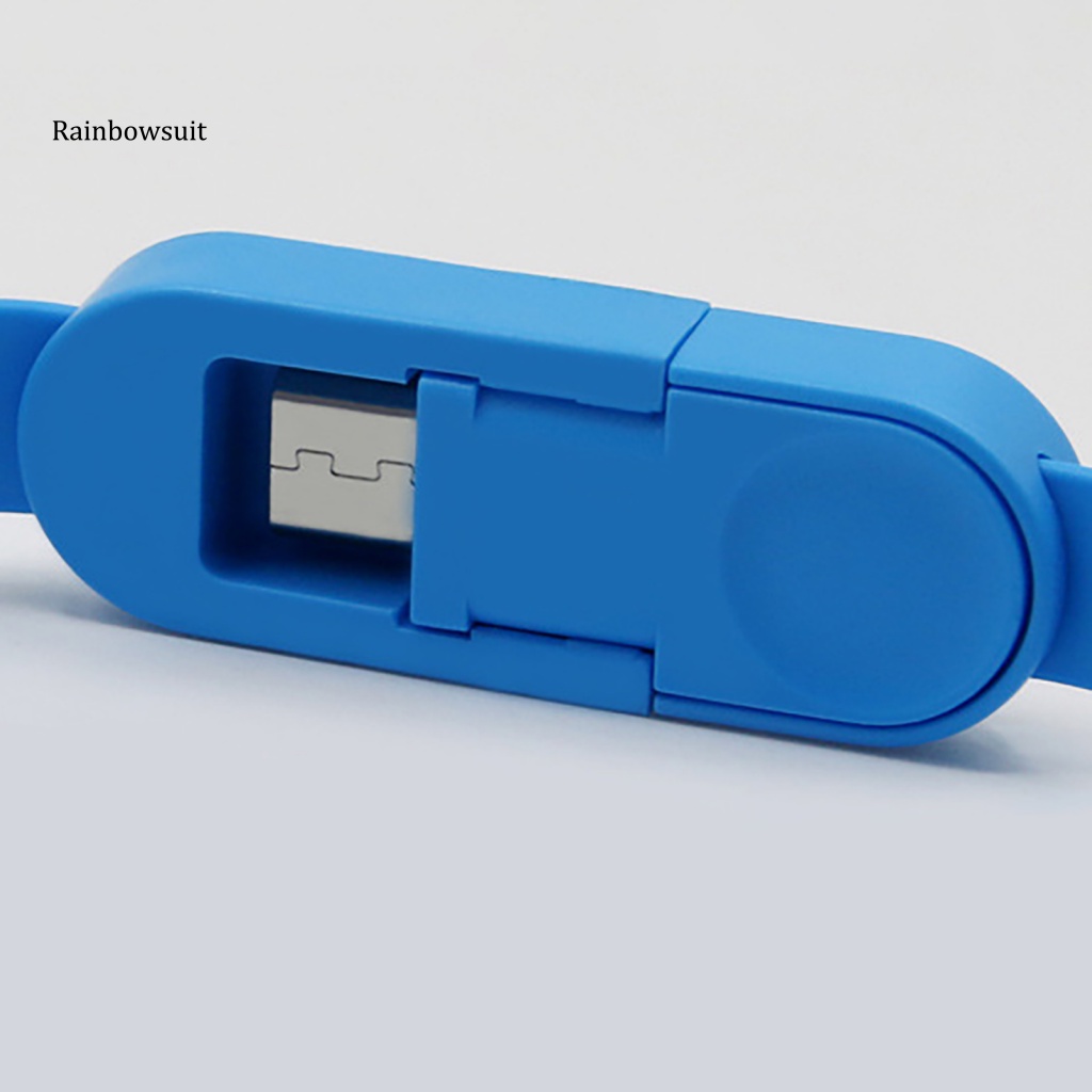 Dây Cáp Sạc Micro USB Type-C Thiết Kế Vòng Đeo Tay 8-pin An Toàn Cho Android