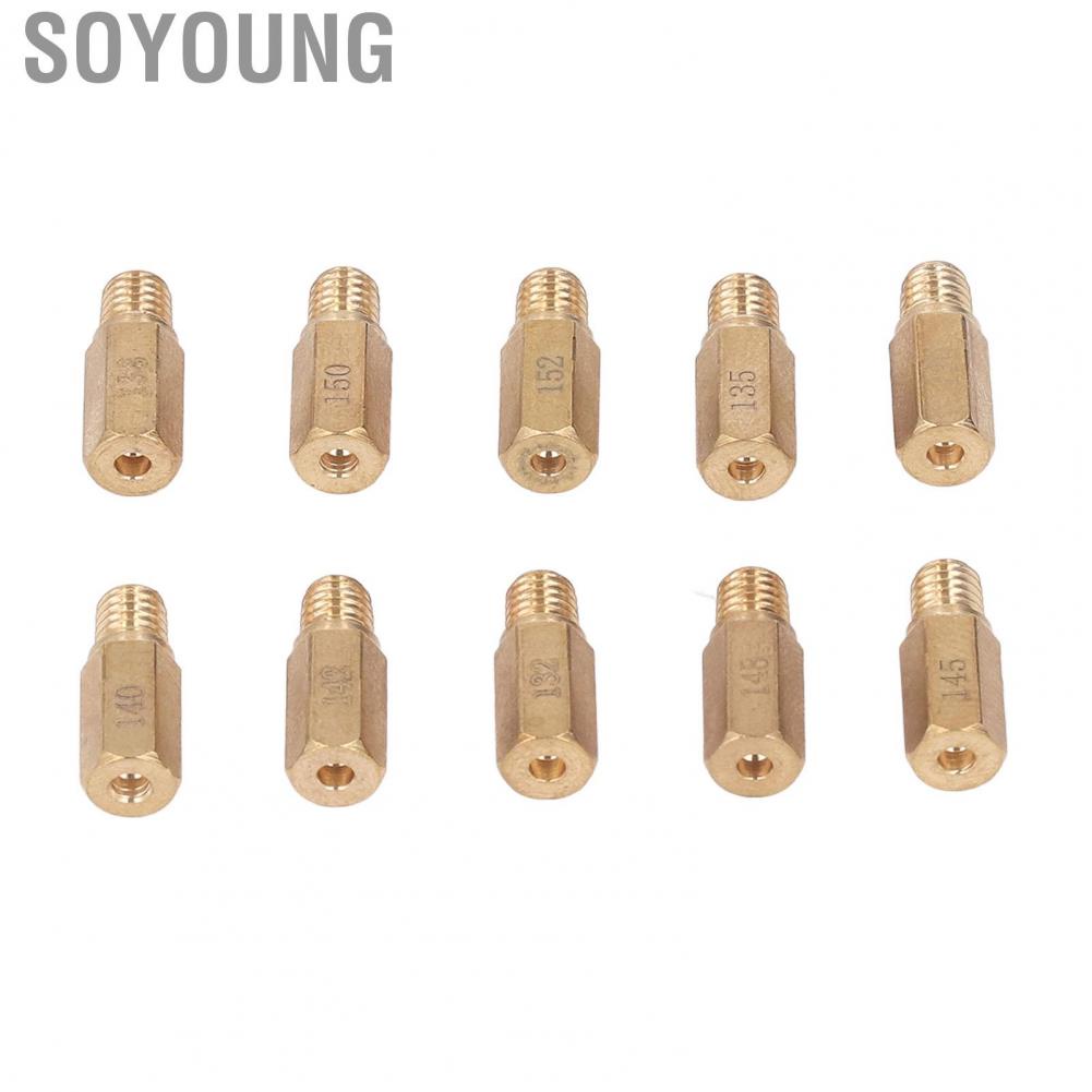 Soyoung Hex Main Jets Carb Professional High Accuracy Strong for Motorcycle