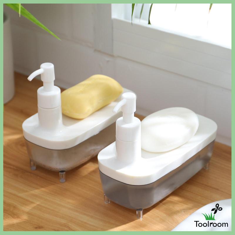 Bình Đựng Xà Phòng Dạng Lỏng Có Vòi Nhấn Tiện Dụng Cho Nhà Tắm