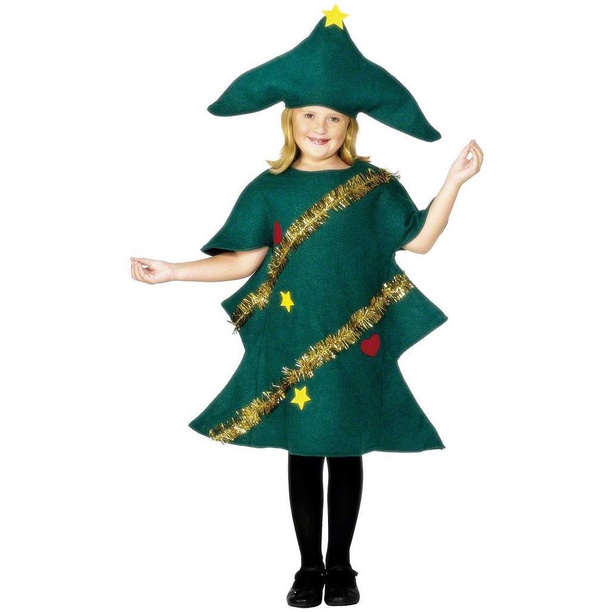 Bộ Đồ Hóa Trang Cây Thông Noel Độc Đáo Cho Người Lớn Và Trẻ Em