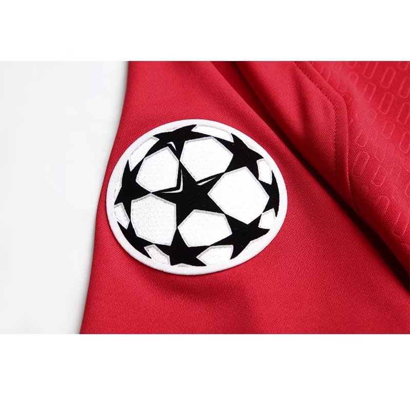 Áo Bóng Đá Ngắn Tay Nhanh Khô Phong Cách Retro Liverpool 2005 Size S-XXL