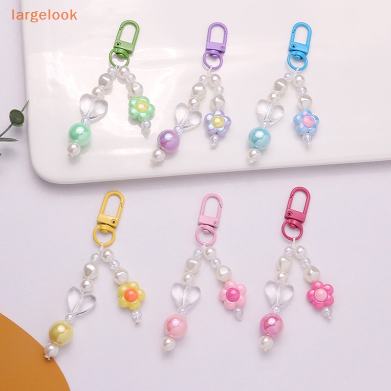 Móc Khóa Hình Bông Hoa Nhiều Màu Sắc Dễ Thương