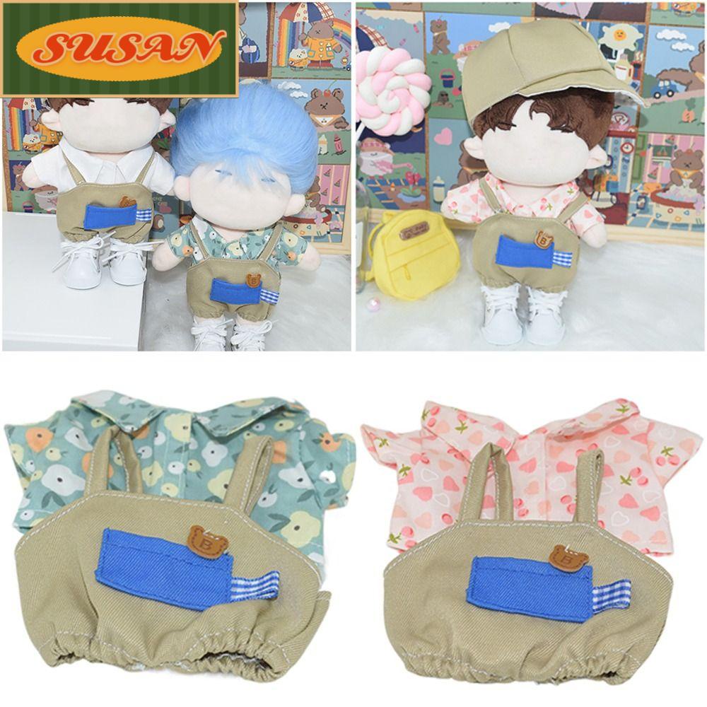 SUSANS Quần Yếm + Nón Thời Trang Cho Búp Bê