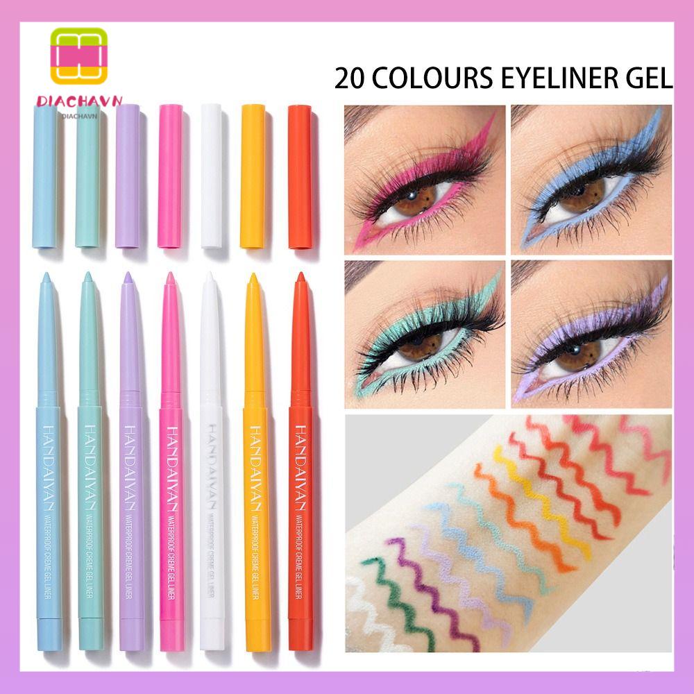 DIACHAVN Bút Kẻ Mắt Dạng Gel Chống Thấm Nước Lâu Trôi